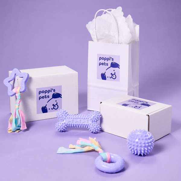 small business labels on pet supplies