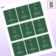 Professional Printed Rectangle Labels