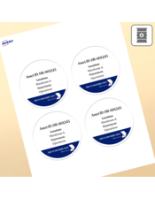 Professional Printed Round Labels