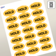 Professional Printed Scalloped Labels