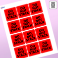Professional Printed Square Labels
