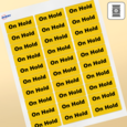 Professional Printed Rectangle Labels