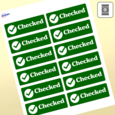 Professional Printed Rectangle Labels