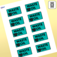 Professional Printed Rectangle Labels