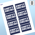 Professional Printed Rectangle Labels