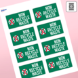 Professional Printed Rectangle Labels
