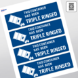 Professional Printed Rectangle Labels