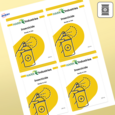 Professional Printed Rectangle Labels