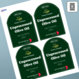 Professional Printed Arched Labels