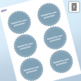 Professional Printed Starburst Labels