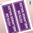 Étiquettes rectangulaires