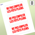 Étiquettes rectangulaires
