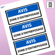 Étiquettes rectangulaires