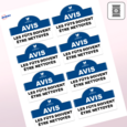 Étiquettes arquées