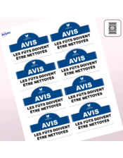 Étiquettes arquées