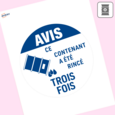 Étiquettes rondes