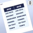 Étiquettes rectangulaires