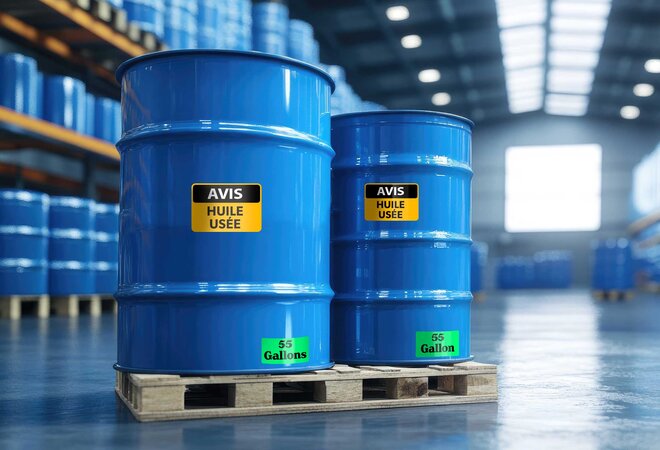 Drum Label Varnish