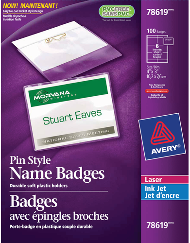 Avery® Badges 