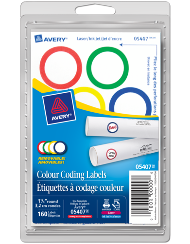 Avery® Removable Colour Coding Labels 