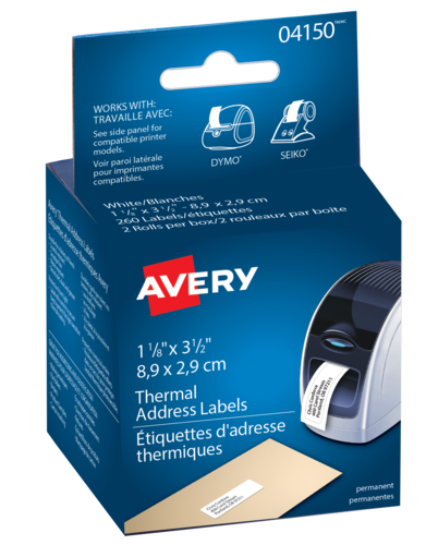 Avery® Étiquettes d'adresse 