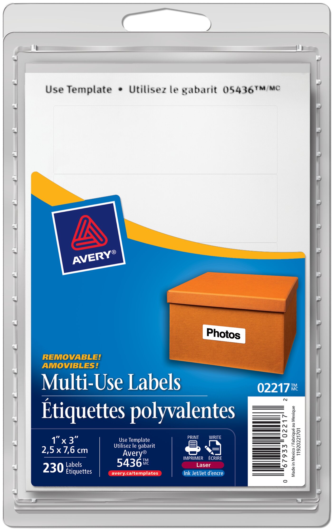 100 x ingrédients Pré Imprimé Autocollante STICKY Labels 02