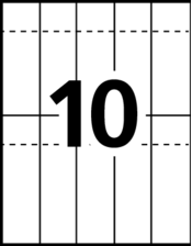 Avery&reg; Tickets with Tear-Away Stubs Template
