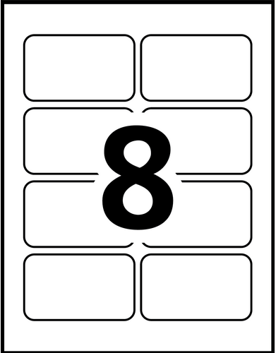 Avery&reg; Flexible Name Badges Template
