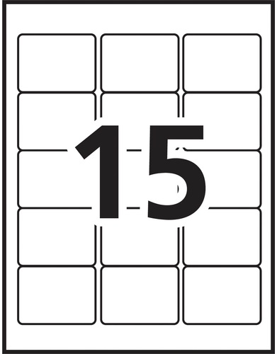 Avery&reg; Durable ID Labels Template