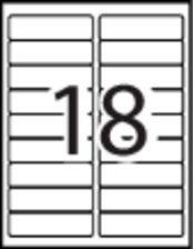 Avery&reg; Extra Large Filing Labels Template