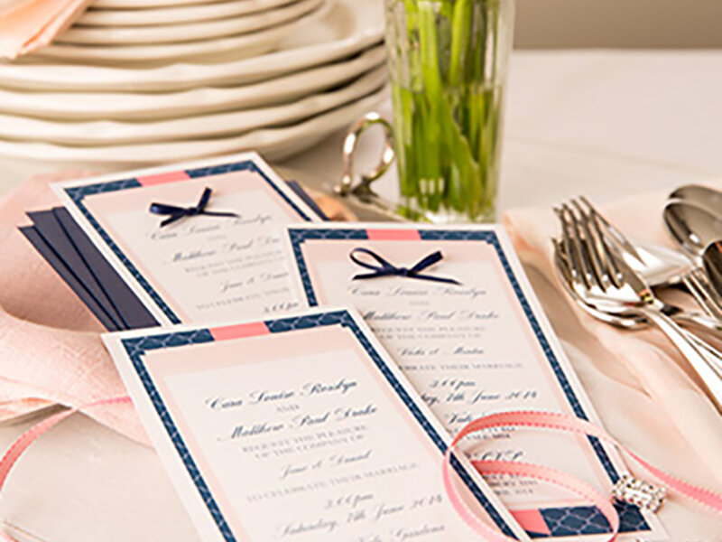 Wedding programs