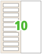Avery&reg; Easy Align&trade; Self-Laminating ID Labels Template