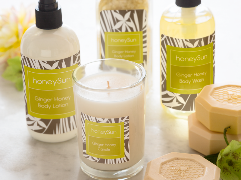 Soap, shampoo, candle labels