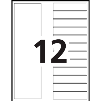 Avery&reg; Ready Index&reg;  Intercalaires avec Table des matières