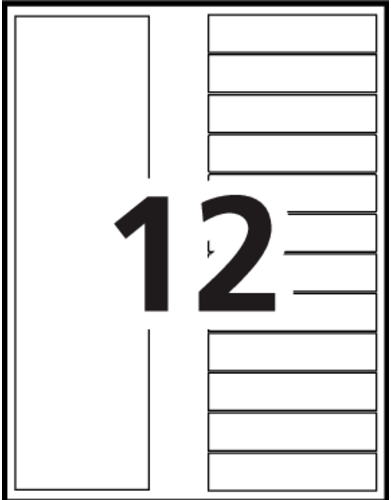 Avery&reg; Ready Index Intercalaires avec Table des matières 