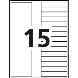 Avery&reg; Ready Index Intercalaires avec Table des matières