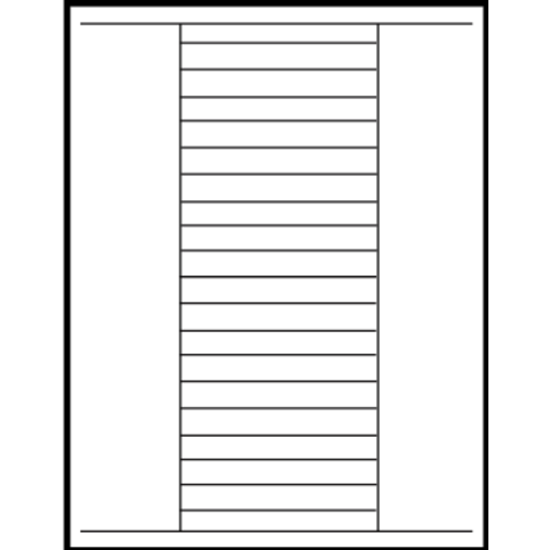 Avery® BIG TAB Inserts for Dividers 5Tab 11122 Template