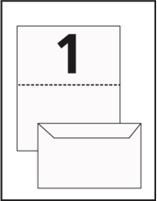 Avery&reg; Half-Fold Greeting Cards Template