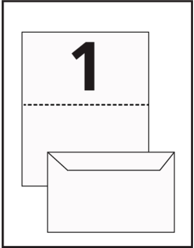 Avery&reg; Half-Fold Greeting Cards Template