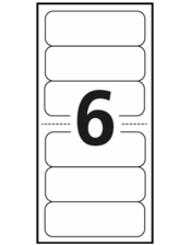 Avery&reg; Mini-Feuilles Étiquettes d'adresse 