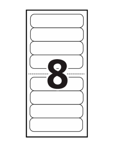 Avery&reg; Mini-Sheets&reg; Address Labels Template