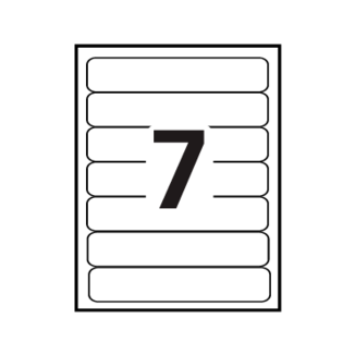Avery&reg; File Folder Labels Template