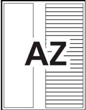 Avery&reg; Ready Index&reg; Table of Contents Dividers Template
