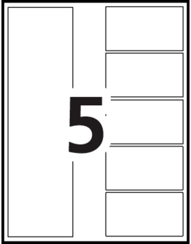 Avery&reg; Ready Index&reg; Table of Content Dividers Template