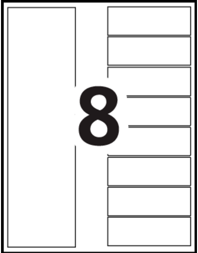 Avery&reg; Ready Index&reg; Table of Content Dividers Template
