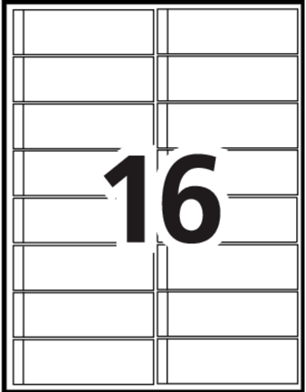 Avery® Double-column Ready Index® Table Of Contents 16-tab - 11320 