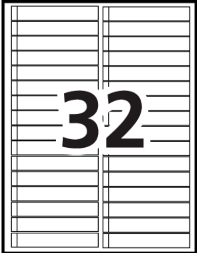 Avery&reg; Ready Index&reg; Double Column Table of Content Dividers Template