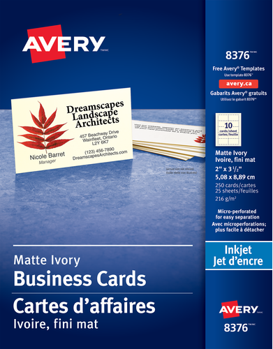Avery® Micro-Perforated Business Cards 