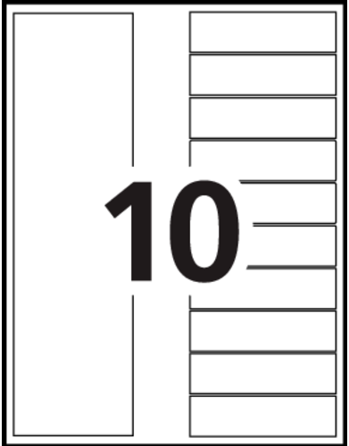 Avery&reg; Ready Index Intercalaires avec Table des matières 