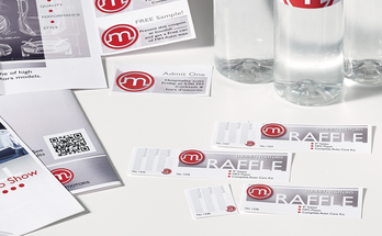 Avery® 16154 - Tickets with Tear Away Cards, 1-3/4" x 5-1/2", White
